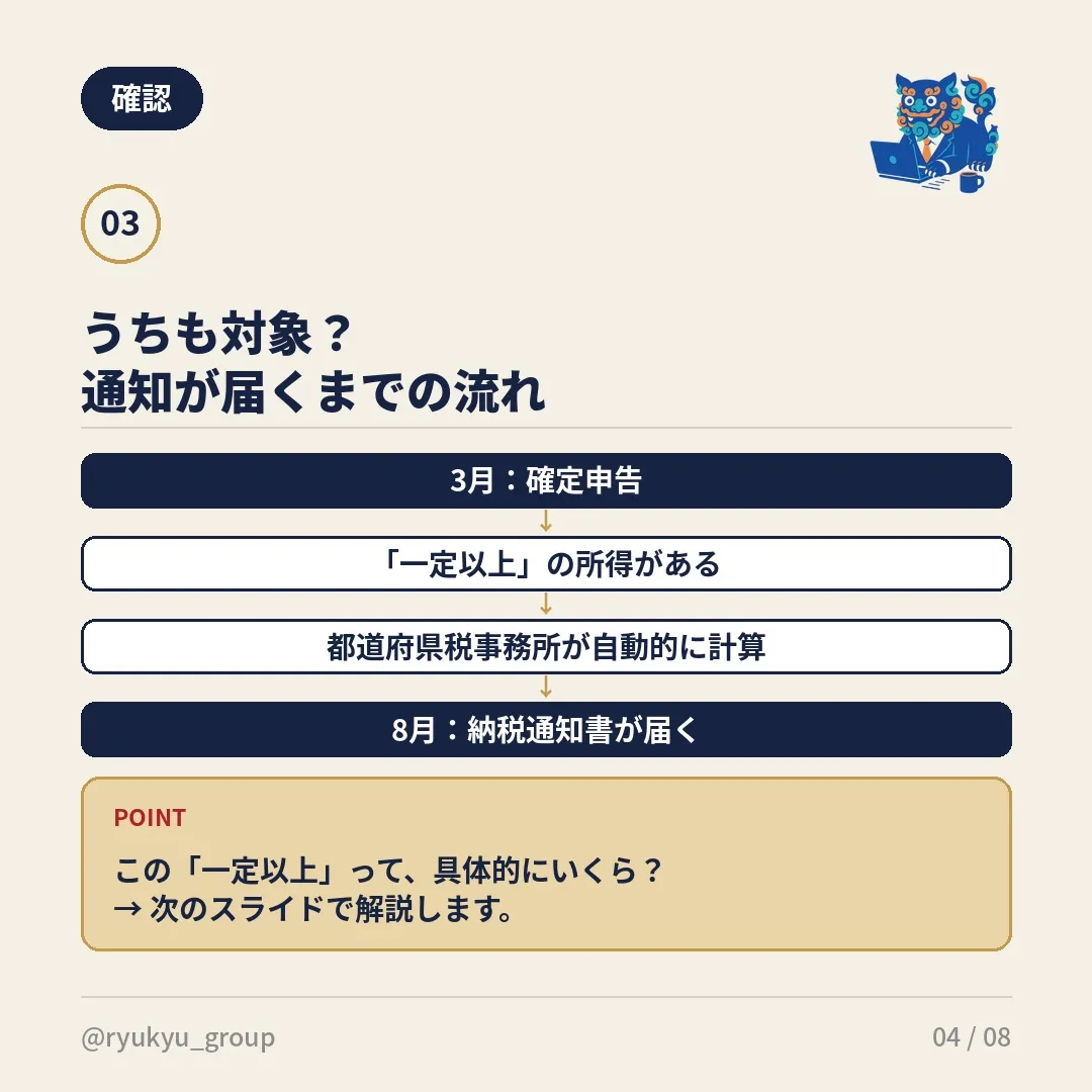 📋 その「個人事業税」の通知、突然で驚いていませんか？