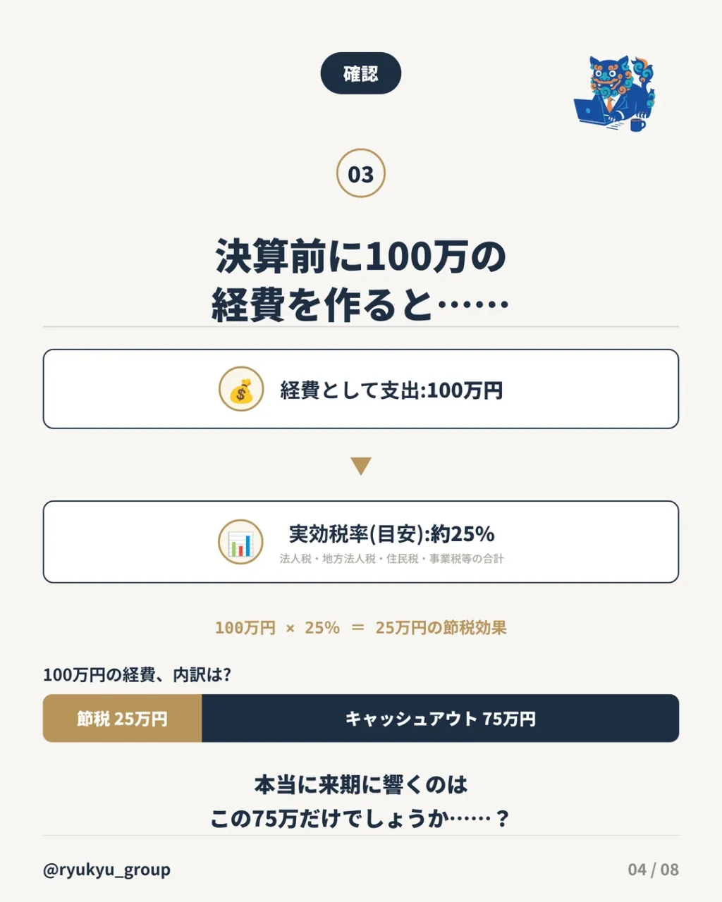 決算前に、なんとなく経費を使っていませんか?😌