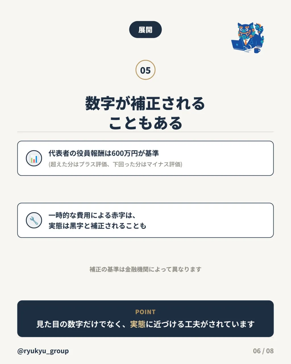 【銀行が使う「審査のものさし」】