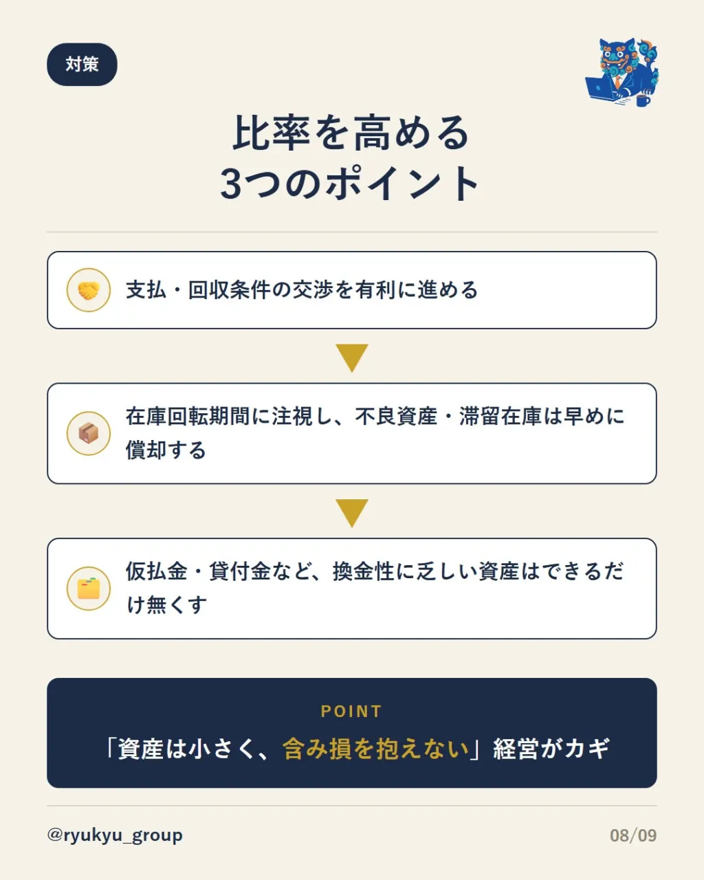 【会社の「潰れにくさ」を測る指標】